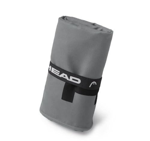 HEAD Active - Asciugamano Microfibra con Elastico Grigio