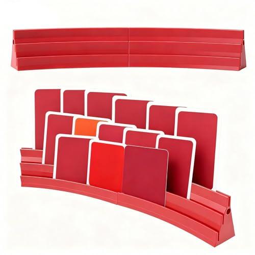 Aevorant Set da 4 Portacarte Rosse: Organizzazione e Stile per i Tuoi Giochi di Carte