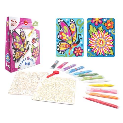 Sabbiarelli Sand-it For Fun - Bag Secret Garden - Mini Set Lavoretti Creativi