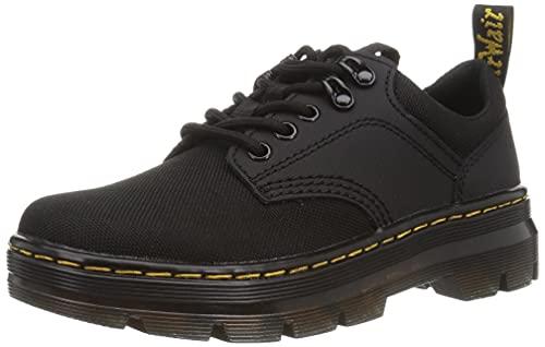 Dr. Martens 5 Tie Shoe, Sneaker Uomo, Black Extra Tough 50/50 & Black Ajax
