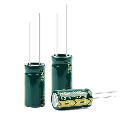 EFARMA Condensatori elettrolitici 6.3V 1500uF (100 pezzi)