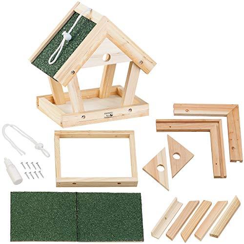 Royal Gardineer Kit Mangiatoia per Uccelli in Legno da Appendere