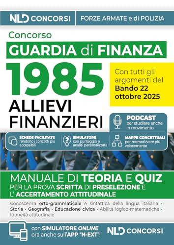 Concorso Allievi Finanzieri Guardia di Finanza 2025: Manuale Completo di Teoria e Quiz
