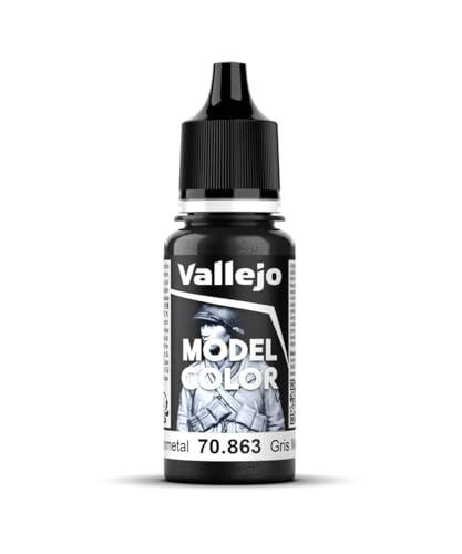 Vallejo Model Color Acrilico Gunmetal Grey 70.863