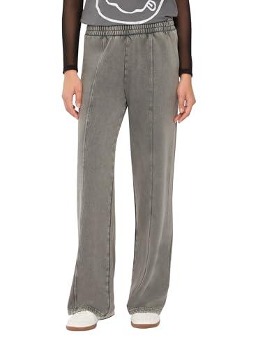 TERRANOVA Pantaloni Tuta Donna Wide Leg Grigio XS