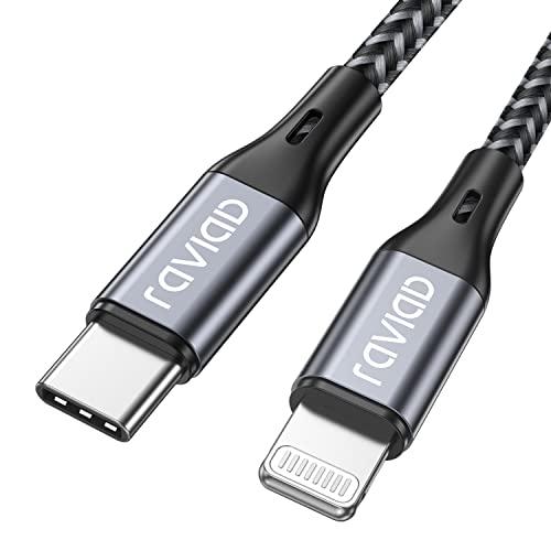 Cavo RAVAD USB-C a Lightning 1m - Ricarica Rapida Certificato MFi
