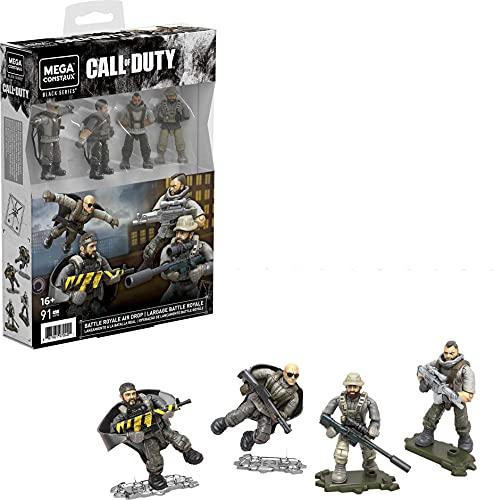 Mega Construx Black Series Call of Duty Battle Royale - Confezione da 4 Minifigure