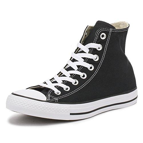Converse Chuck Taylor All Star, Scarpe da Ginnastica Unisex - Adulto, Nero (Black/White), 37.5 EU
