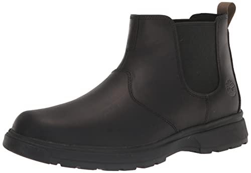 Timberland Atwells Ave, Stivaletto Chelsea Uomo, Jet Black, 46 EU