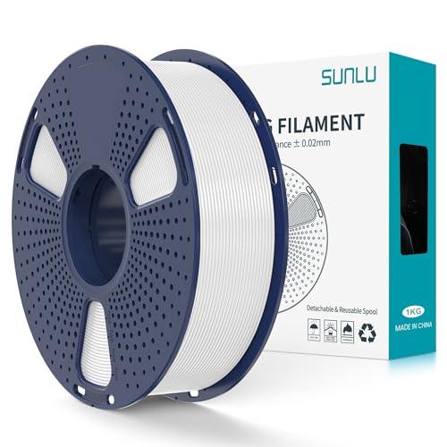 SUNLU PLA+ 2.0 Filamento per Stampante 3D - Bianco