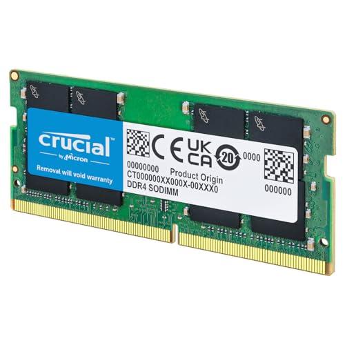 Crucial RAM 8GB DDR4 3200MHz CL22 (o 2933MHz o 2666MHz) Memoria Laptop