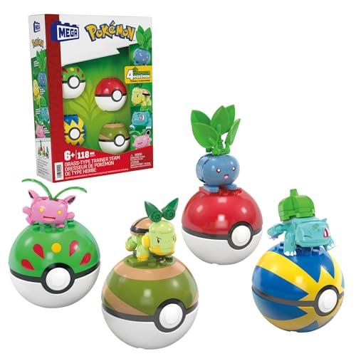 MEGA Pokémon - Set Pokéball Squadra di Tipo Erba HWR77