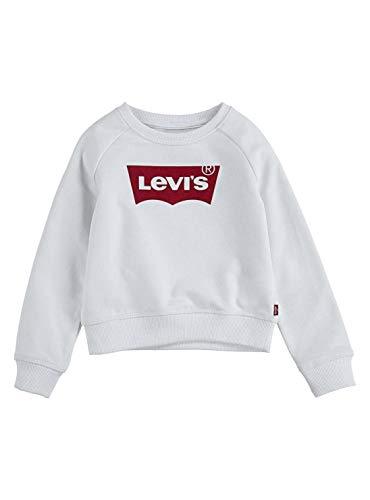 Levi's Lvg Key Item Logo Crew Bambine e Ragazze, Bianco
