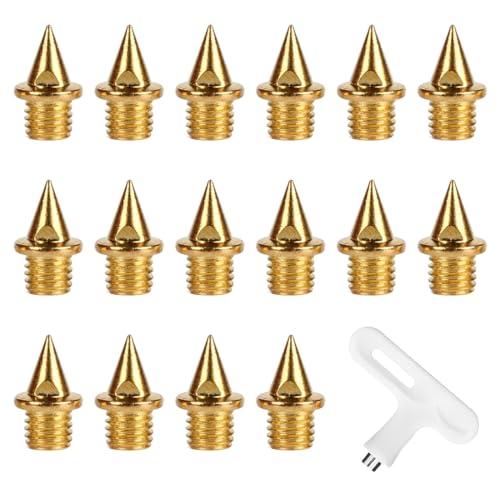LACHT 16 Chiodi Spike Da 5 Mm, Punte Di Ricambio, Punte Per Unghie, Punta Sportiva, Punta In Acciaio Al Carbonio, Punta Per Atletica Leggera, Ricambio Con Chiave A Punta Per Scarpe Da Traccia, Salto