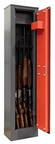 ARREGUI Braco ARM050 Armadio Portafucili a 5 Posti con Tesoretto Interno