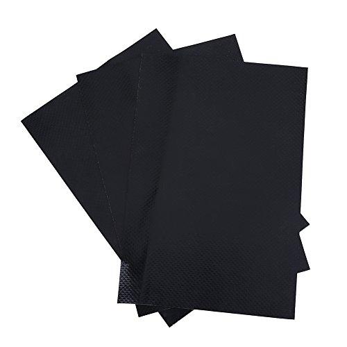 Kit di Riparazione per Gommone in PVC - Nero (3 Pezzi)