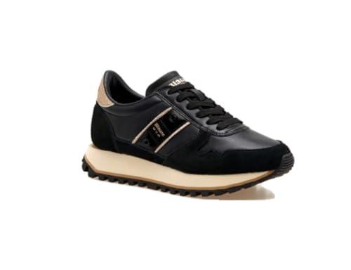 Blauer Sneaker Donna Nera