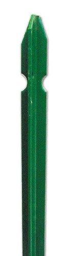 Paletto a T per Recinzioni in Acciaio Plasticato Verde - Altezza 250 cm