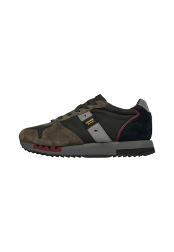 Blauer Scarpe Queens01/Wax Nero Uomo