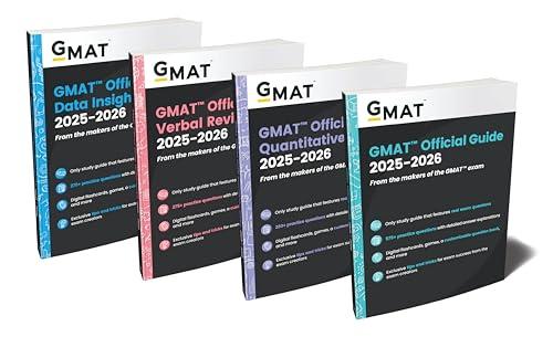 GMAT Official Guide 2025-2026 Bundle: Books + Online Question Bank