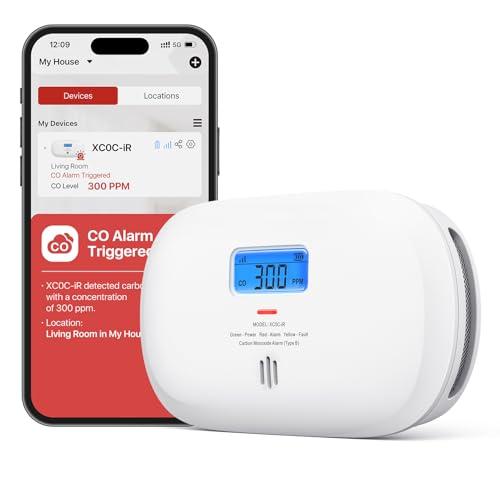 X-Sense Rilevatore di Monossido di Carbonio WIFI XC0C-iR