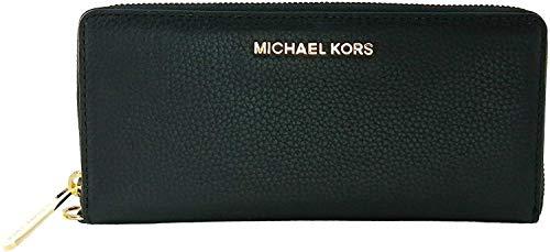 Michael Kors Jet Set Travel Continental Leather Wristlet - Nero