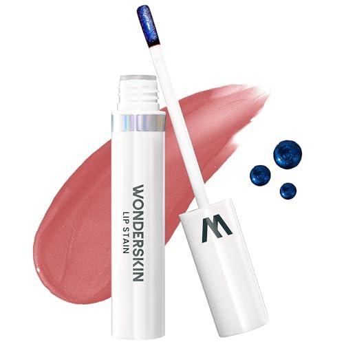 Wonderskin Wonder Blading Lip Stain Peel Off Masque - Tinta Per Labbra Nude A Lunga Durata, Resistente All'Acqua E Al Trasferimento, Finitura Opaca Trucco Peel Off (Whimsical Masque)