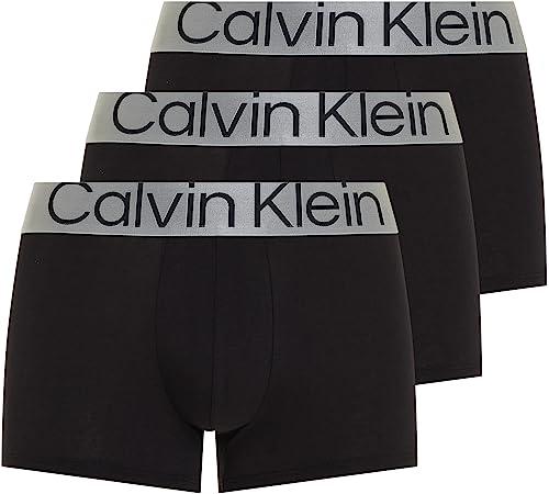 Calvin Klein Trunk 3pk 000NB3130A Boxer Nero XL Uomo