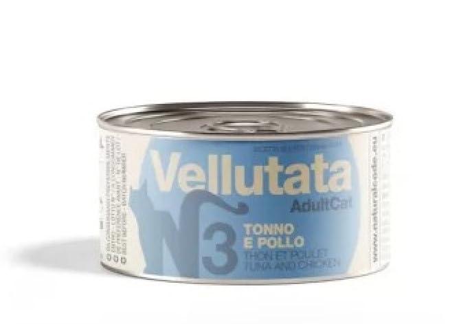 Natural Code Vellutata Tonno e Pollo per Gatti Adulti - 12 Lattine da 85g