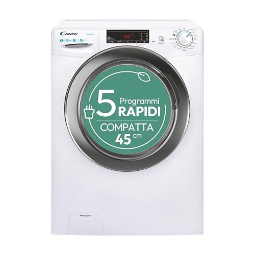 Candy Smart CSS4127TWR3/1-11 Lavatrice a Carica Frontale 7 Kg Classe C