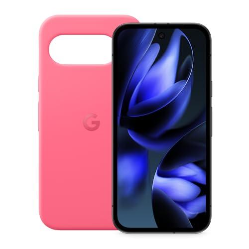 Google Pixel 9a - Smartphone Android 5G con Fotocamera AI e Batteria a Lunga Durata, 128GB - Nero Ossidiana + Cover Rosa Peonia