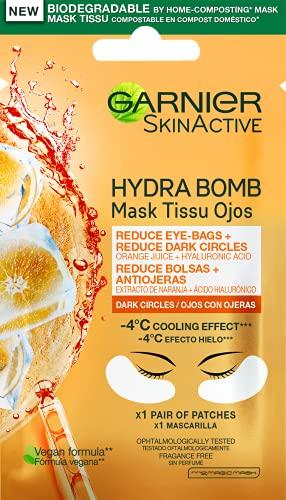 Garnier SkinActive Maschera Occhi Anti-Fatica Succo d'Arancia e Acido Ialuronico