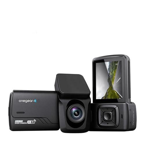 City Safe Duo 2K WiFi: Dashcam con Display LCD, GPS e Retrocamera