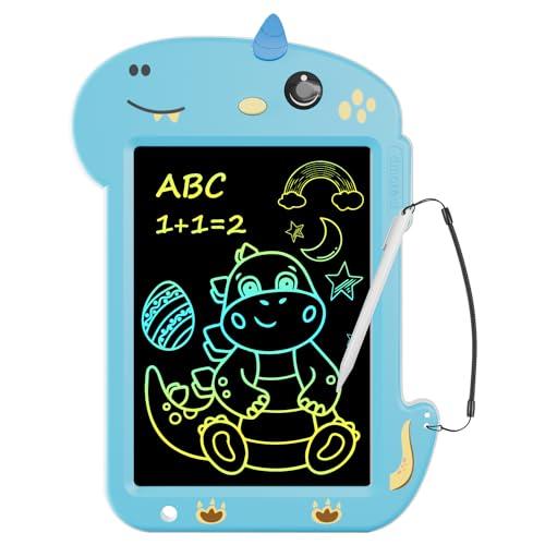Electight Tavoletta da Scrittura LCD per Bambini - Dinosauro Blu