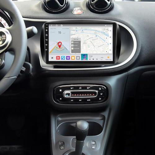 Autoradio Android 14 da 9 pollici per Mercedes Smart Forfour Fortwo 453 (2014-2022) con Carplay Wireless e Android Auto