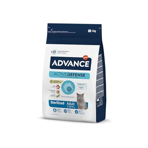 Advance Sterilized Adult - Alimento Completo per Gatti Sterilizzati Adulti con Tacchino - 3kg