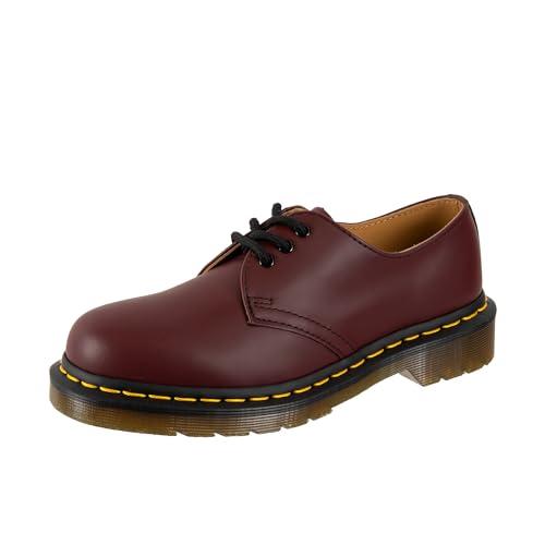 Dr. Martens 1461 Burgundy: Iconica Scarpa Stringata Unisex in Pelle Crazy Horse
