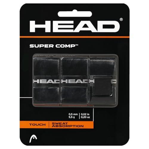 HEAD Supercomp Overgrip - Nero, Taglia Unica