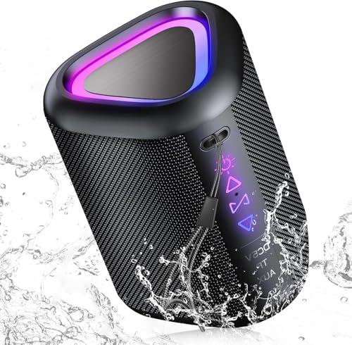 Aowoka 2025: Cassa Bluetooth Portatile con Effetti Luce RGB e Audio Potente