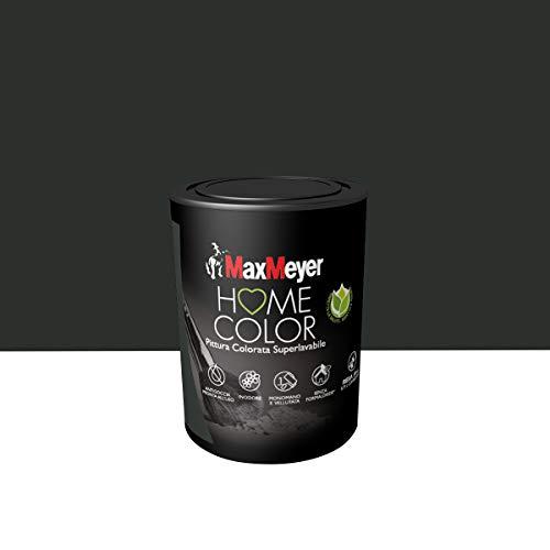 MaxMeyer Home Color Pittura Superlavabile Nero 0,75L