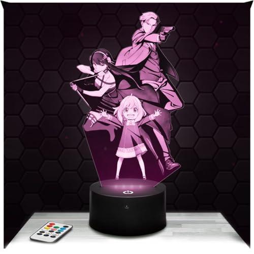 Lampada 3D S. x Family Manga Anime
