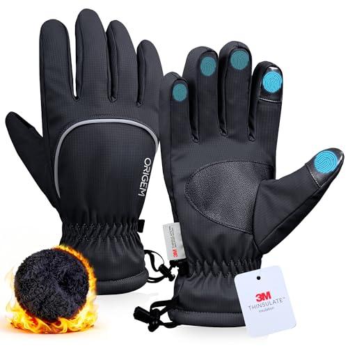 Origem Guanti Invernali Termici Touchscreen Impermeabili Riflettenti