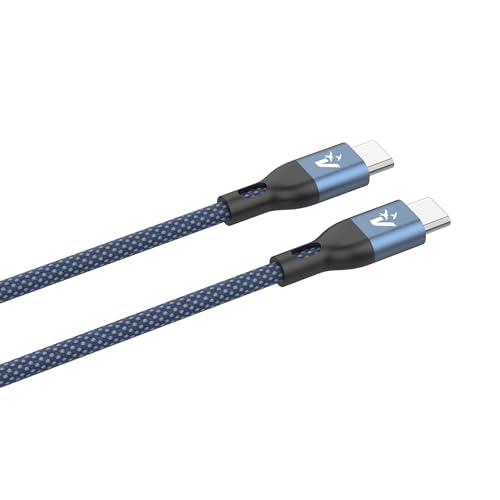 VulTech Cavo Smartphone CS-NCC12BL Type-C to Type-C 1.2m Blu