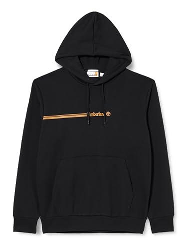 Timberland Hoodie 3 Tier 3 Maglia di Tuta, Black, M Uomo