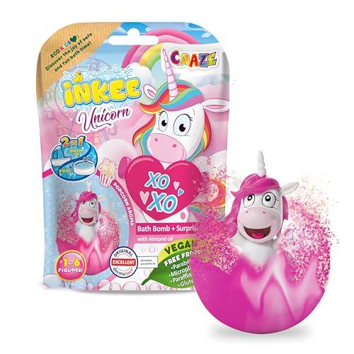 CRAZE INKEE Bomba da Bagno Unicorno con Sorpresa