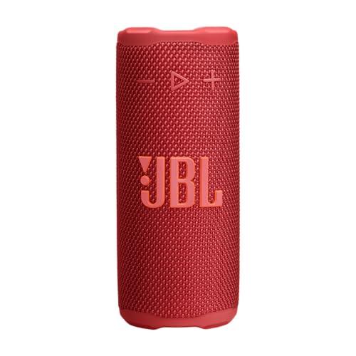 JBL Grip - Speaker Bluetooth Portatile Rosso, Audio Potenziato da AI