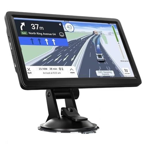 NEWFUN Navigatore GPS Camion Auto 9 Pollici 2025 con Mappe EU Aggiornabili a Vita
