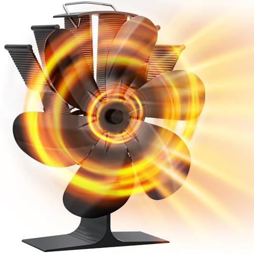 Ventilatore Termoelettrico per Stufa a Legna a 6 Pale