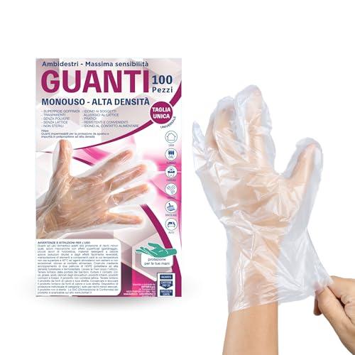 Bottari Guanti Monouso in HDPE Senza Polvere