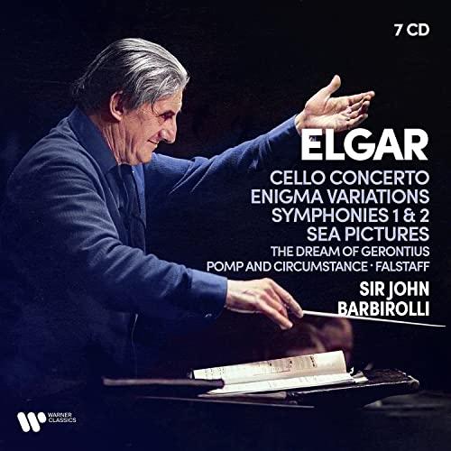 Elgar: Cello Concerto, Enigma Variations, Symphonies 1 & 2 (Box 7 CD)